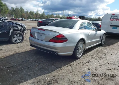 2004 Mercedes-Benz Sl 55 Amg из США, поврежденный, VIN WDBSK74F84F083043